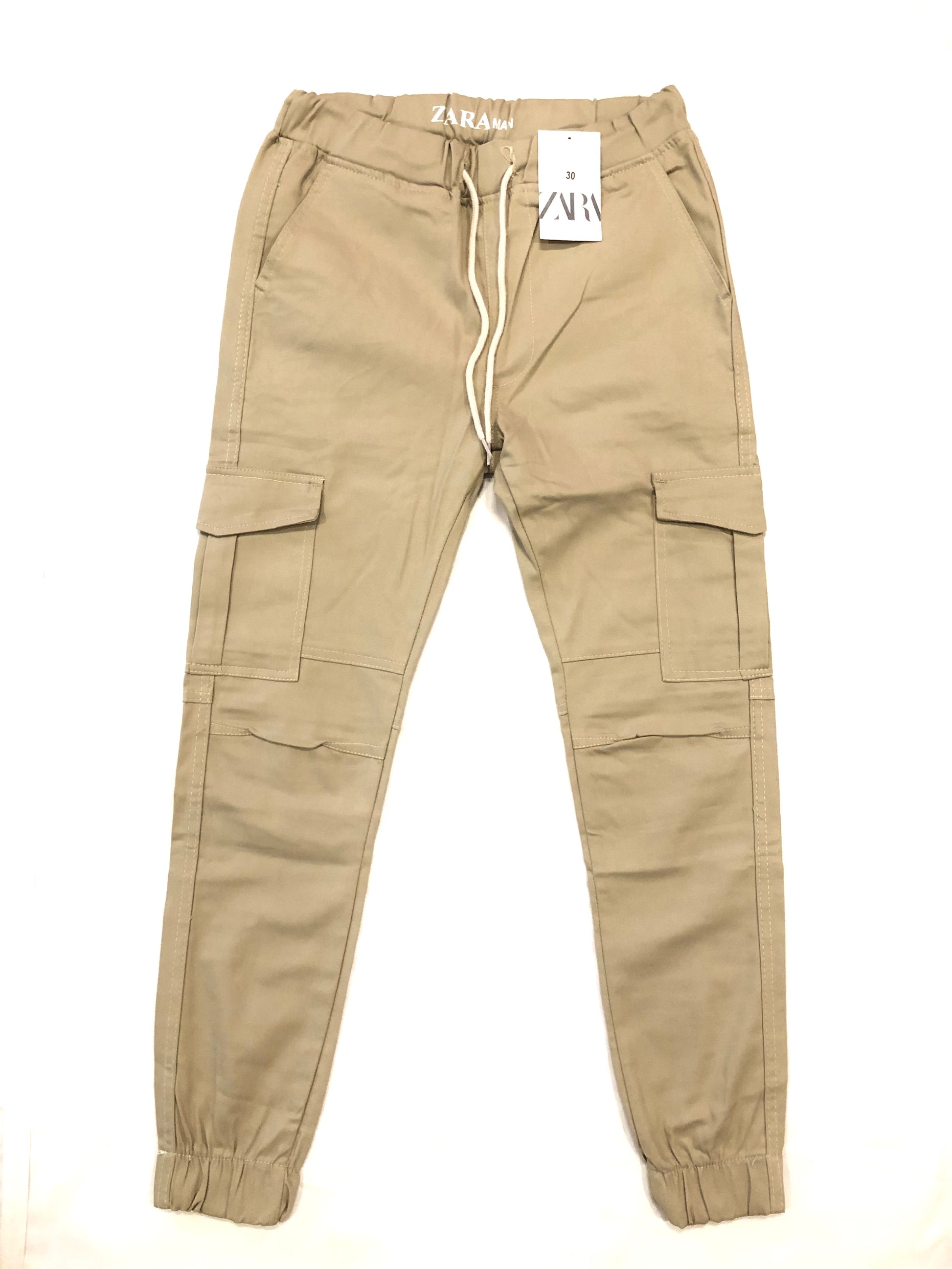 Beige Men Cotton Cargo Trouser – Everwear Clothing